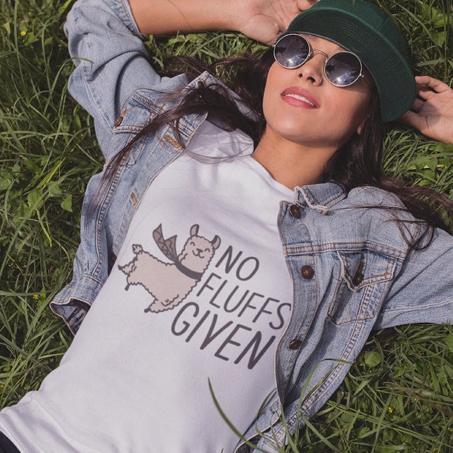 Camiseta Sem Flutuações (no fluffs given alpaca t-shirt)