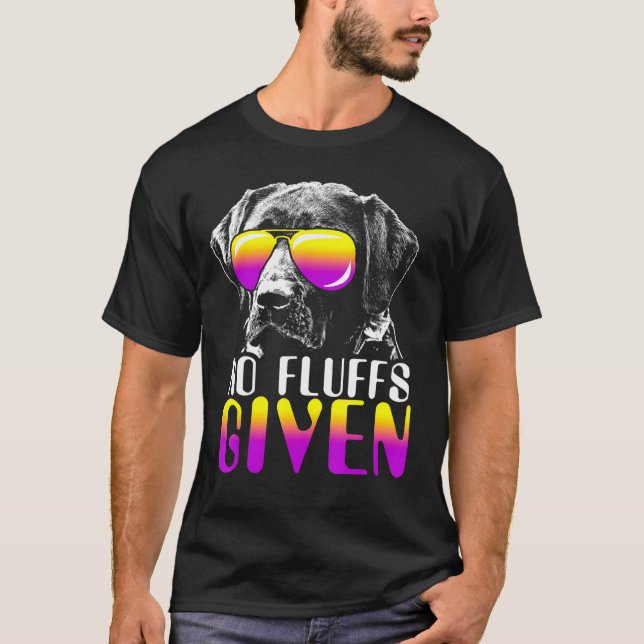 Camiseta Sem Flutuações Dado Labrador Óculos de sol Laborat (Frente)
