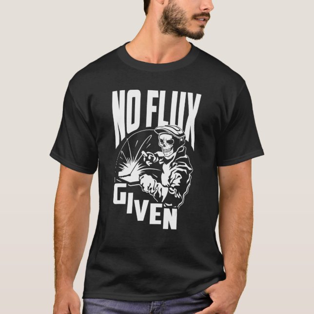Camiseta Sem Fluxo Fornecido Soldadura e Soldadura (Frente)
