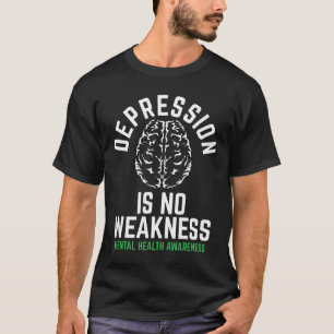 Camiseta Sem fragilidade Saúde Mental Sensibilização para a