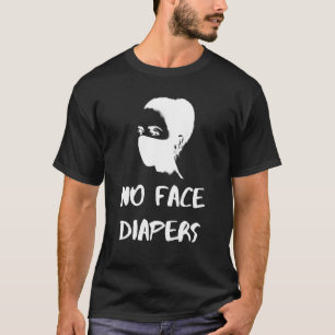 Camiseta Sem Fraldas - Mulher-Máscara, Coração de Vírus com