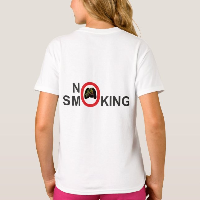 Camiseta Sem Fumar (Verso)