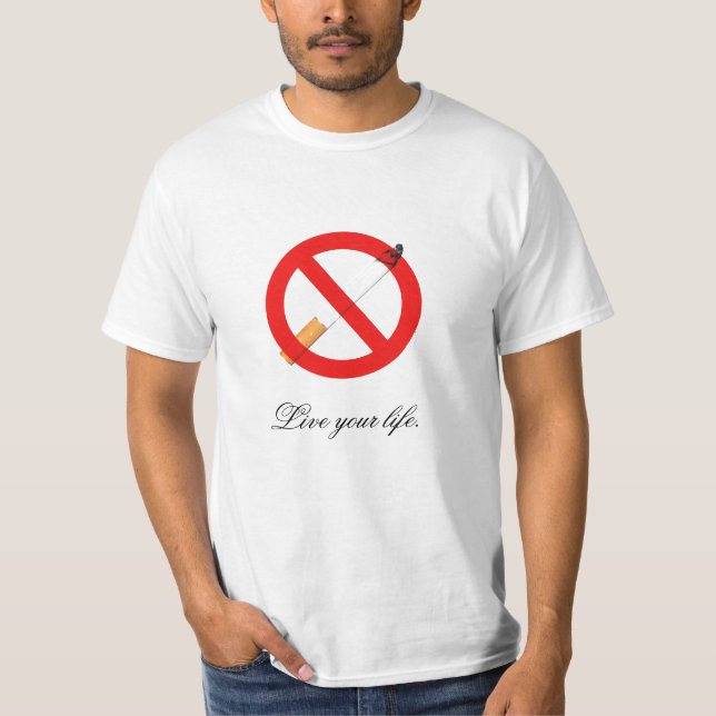 Camiseta Sem fumo (Frente)