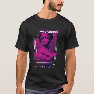 Camiseta Sem Futuras Almas Esclarecidas Moldadas Estátua Va
