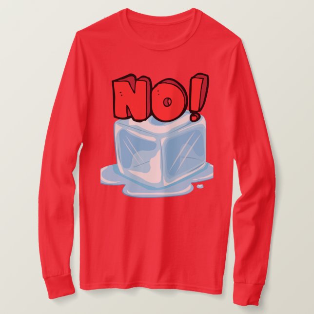 Camiseta Sem Gelo (Frente do Design)