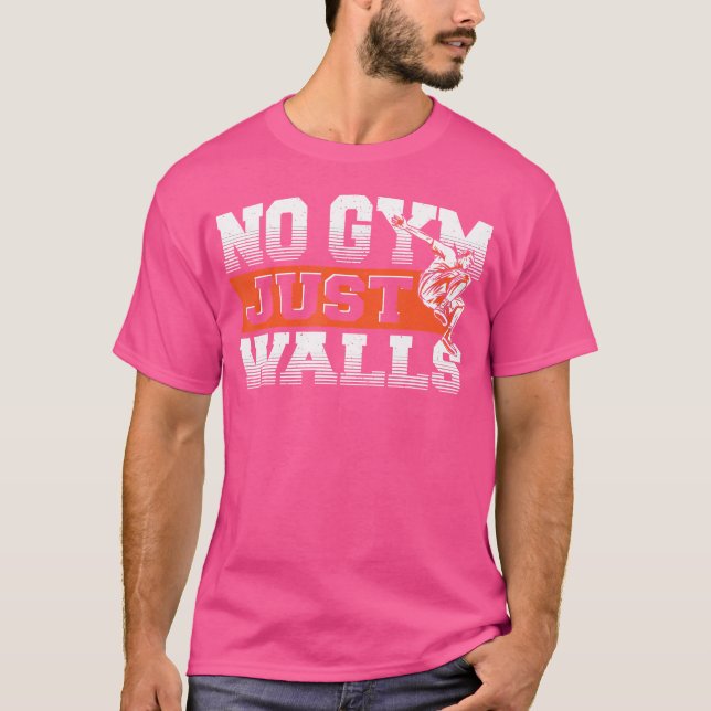 Camiseta Sem Ginásio - Apenas Paredes Parque de Freerunning (Frente)