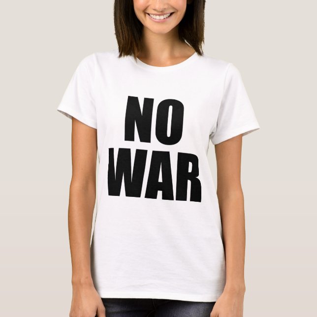 CAMISETA SEM GUERRA (Frente)