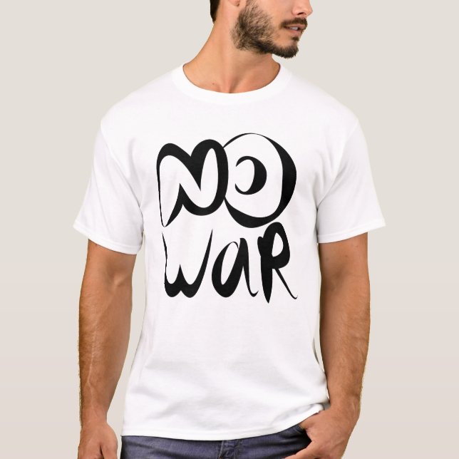 Camiseta Sem guerra (Frente)
