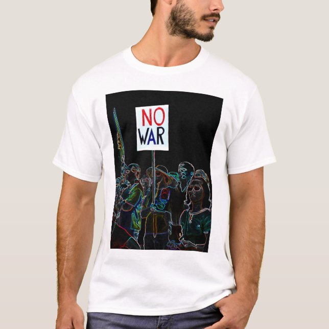 Camiseta Sem guerra (Frente)