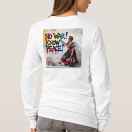 Camiseta Sem guerra! Conheça a Paz!