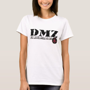 Camiseta Sem guerra da zona Demilitarized de DMZ nenhum h8