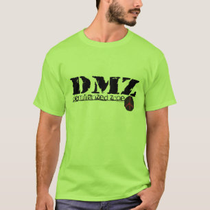 Camiseta Sem guerra da zona Demilitarized de DMZ nenhum h8