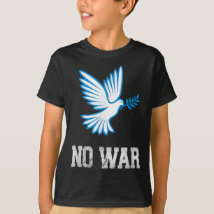 Camiseta Sem guerra, Pomba De Paz, Anti-Guerra, Sem guerra