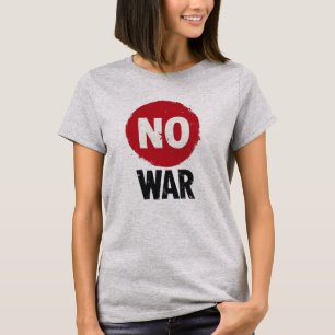Camiseta SEM GUERRA — Protesto Global pela Paz