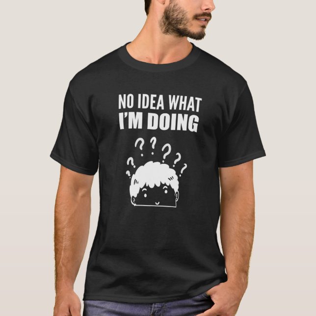 Camiseta Sem Ideia Estudante Interna (Frente)