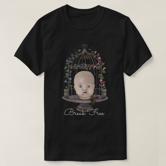 Camiseta Sem intervalo (Frente do Design)