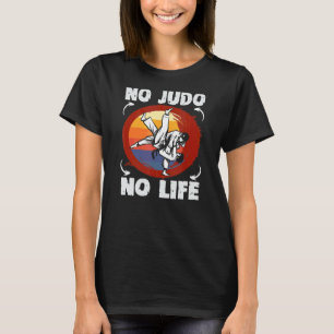 Camiseta Sem Judô Sem Treinador De Vida Judo