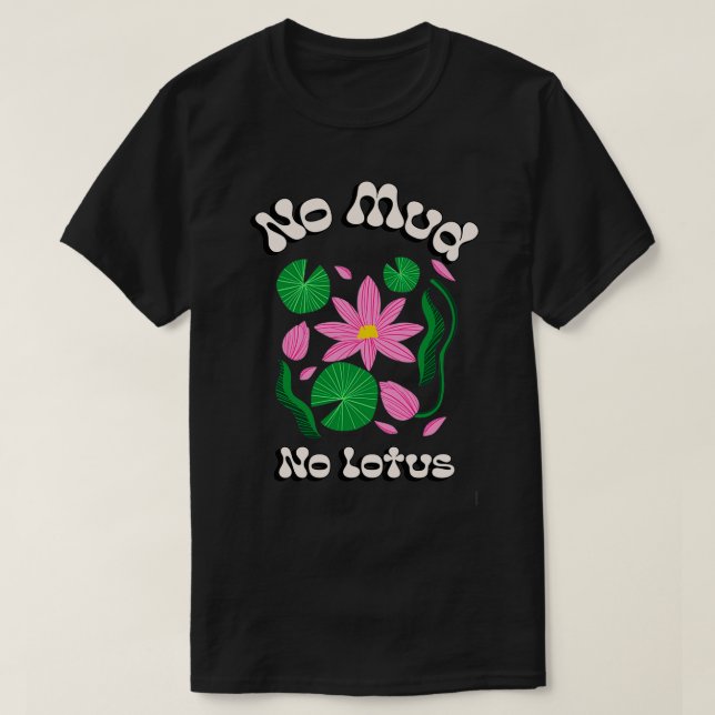 Camiseta Sem Lama Sem Lotus (Frente do Design)