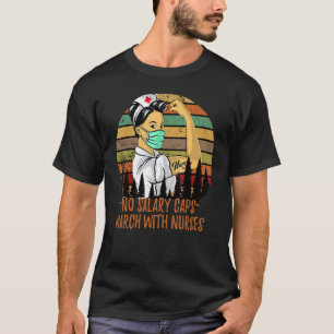 Camiseta Sem limites de salário Enfermeira Forte Milhões de