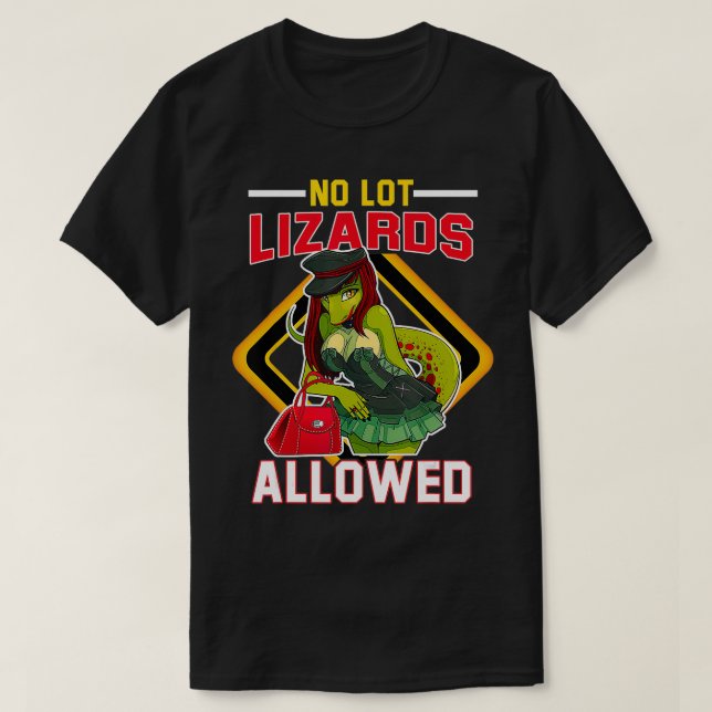Camiseta Sem Lote Lizard CB Talk Trucker Design (Frente do Design)