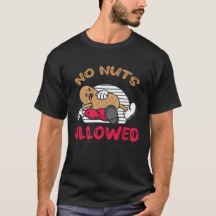 Camiseta Sem Loucos Alergia Alérgica A amendoim De Amendoim