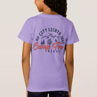 Camiseta Sem Luzes Da Cidade, Só Noites De Campfire