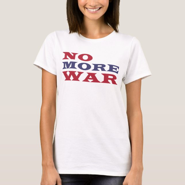 Camiseta Sem mais guerra (Frente)