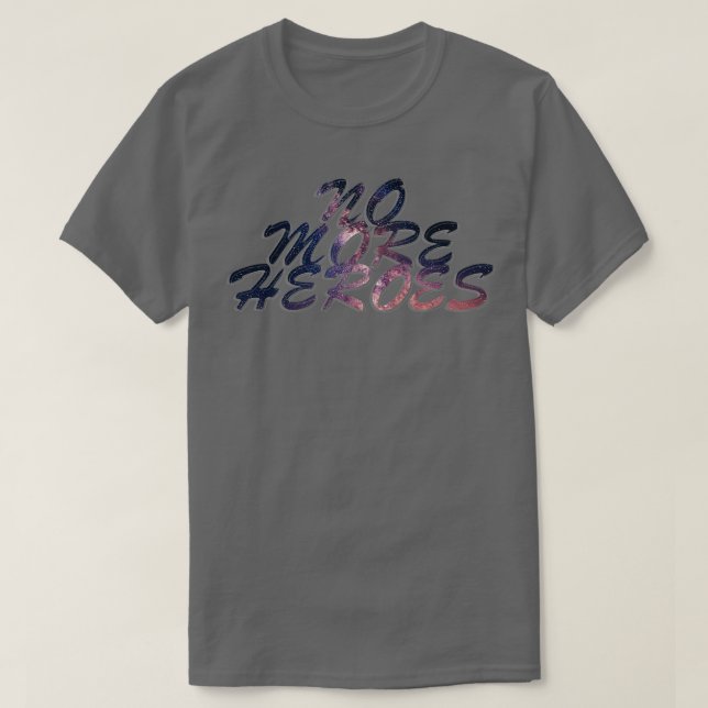 CAMISETA SEM MAIS HERÓIS (Frente do Design)