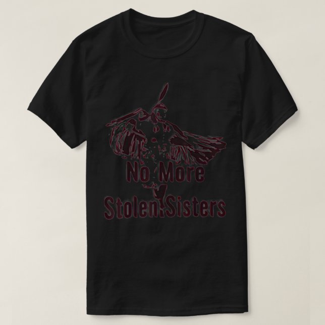 Camiseta Sem Mais Irmãs Roubadas (Frente do Design)