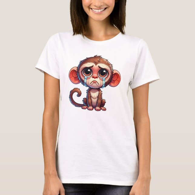 CAMISETA SEM MAIS SEU NEGÓCIO DE MACACO (Frente)