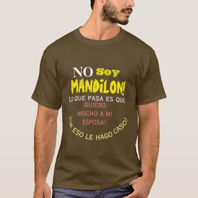 Camiseta Sem mandilo de soja, lo que pasa es que quiero muc (Frente)