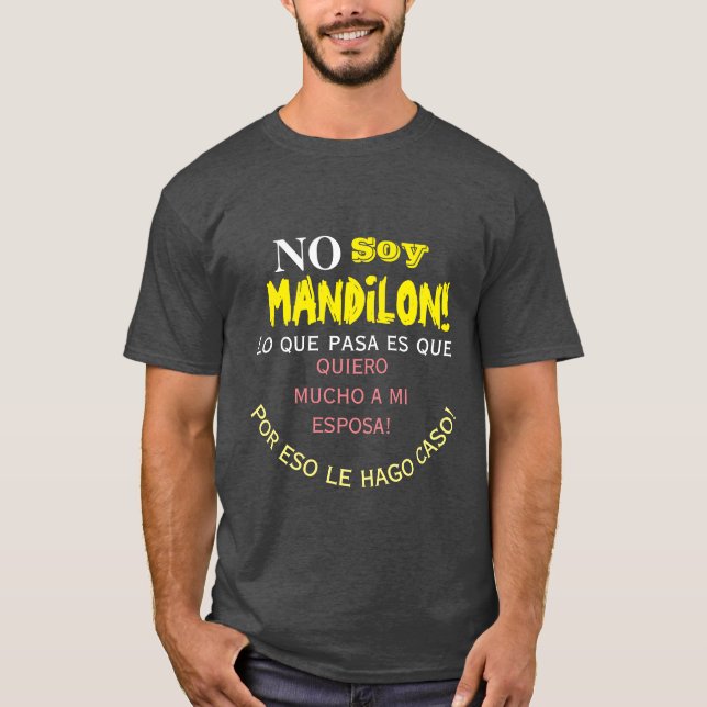Camiseta Sem mandilo de soja, lo que pasa es que quiero muc (Frente)