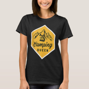 Camiseta sem Mangas Silhueta Cena Montanha e Flore