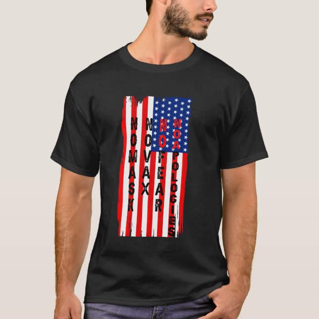 Camiseta Sem Máscara Sem Vax Sem Medo Sem Desculpas (Frente)