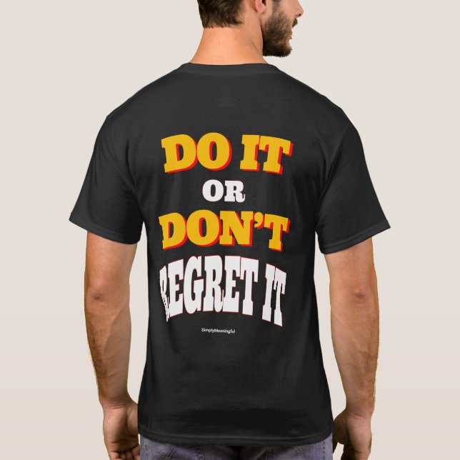 Camiseta 🔥 Sem Medo (Verso)