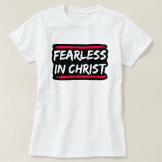 Camiseta Sem medo no Cristo