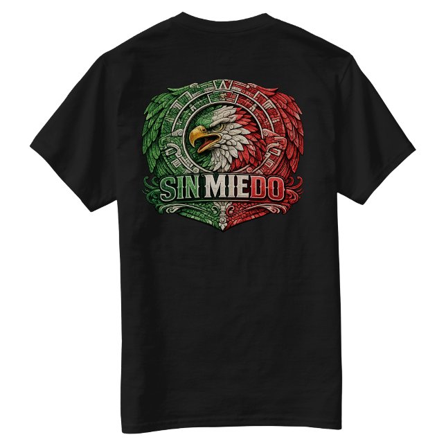 Camiseta Sem Medo Orgulho Mexicano (Sin Miedo Orgullo Mexicano T-Shirt)