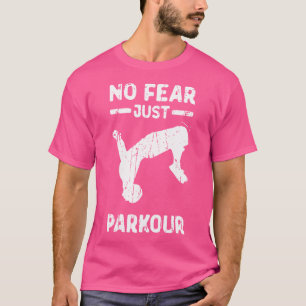 Camiseta Sem Medo Somente Parkour - Parkour
