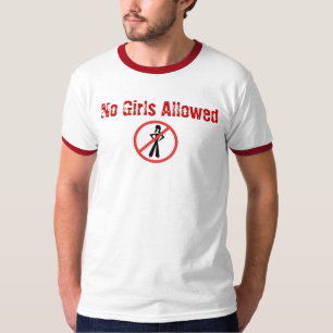 Camiseta Sem Meninas Permitidas