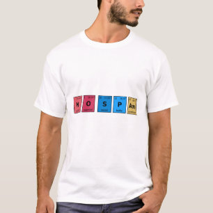 Camiseta Sem Mesa periódica de spam