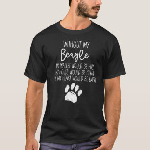 Camiseta Sem Minha Cachorra Cachorro Pup