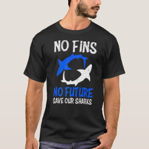 Camiseta Sem Multas Sem Futuro Salvar Nossos Tubarões