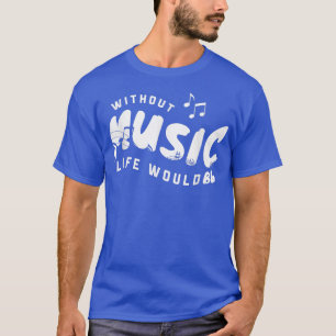 Camiseta Sem Música A Vida Seria Um Músico Plana 3319