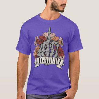 Camiseta Sem Negatividade Negatividade Cura Mental Motivaci