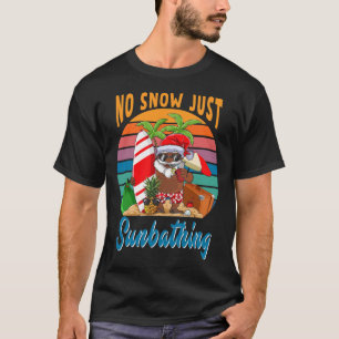 Camiseta Sem Neve Apenas Algo Papai Noel Africano Pele More