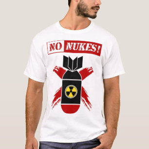 Camiseta SEM NÚMEROS   Armas anti-nucleares!