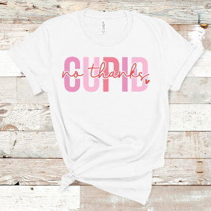 Camiseta Sem Obrigados Cupid Funny Custom Name Dia de os na