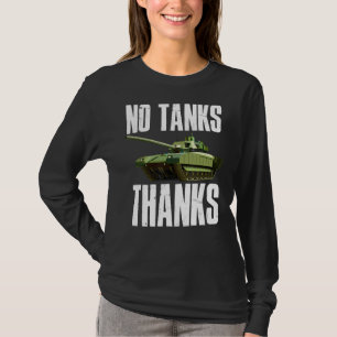 Camiseta Sem Obrigados de Tanques