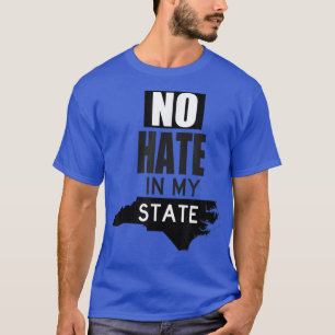 Camiseta Sem Ódio No Meu Estado Direitos Lgbt Hb2 Da Caroli