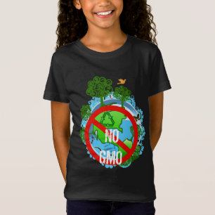 Camiseta SEM OGM ou mudança para SEM GLÚTEN, Amendoins de C